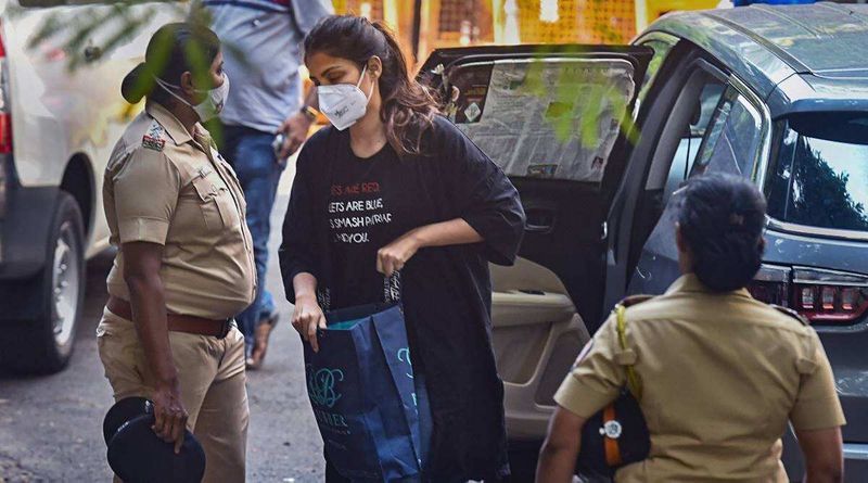 Bengal Congress rally for rhea Chakraborthy