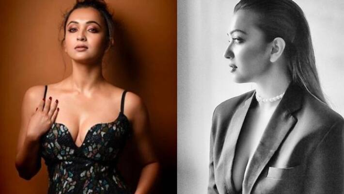 Koushani Mukherjee raises the temperature with her dangerous neckline ADB Koushani Mukherjee raises the temperature with her dangerous neckline ADB