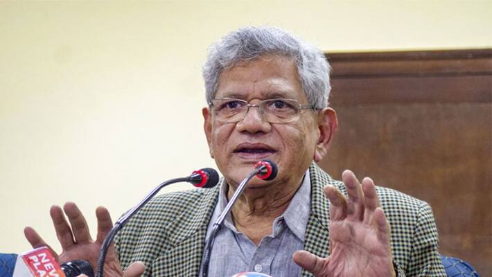 Sitaram yechury Blast on BJP And Home Minister over his name in delhi violence Case chargesheet KPY Sitaram yechury Blast on BJP And Home Minister over his name in delhi violence Case chargesheet KPY