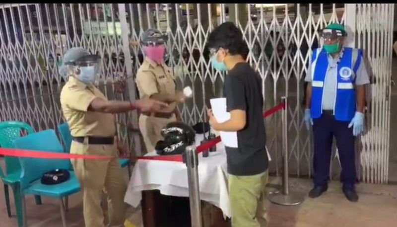 NEET candidates starting to enter the school in Kolkata RTB