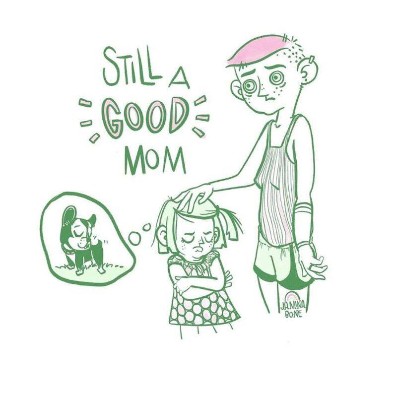 still a good mom illustrations