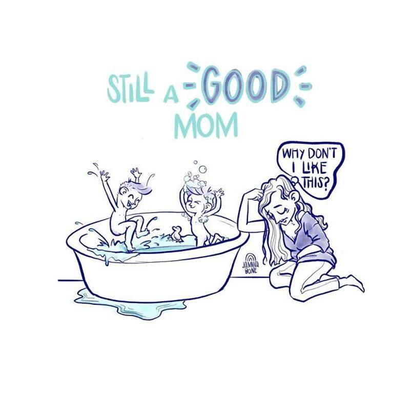 still a good mom illustrations