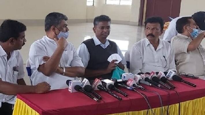 Congress MLC bk hariprasad lashes out at RSS Congress MLC bk hariprasad lashes out at RSS