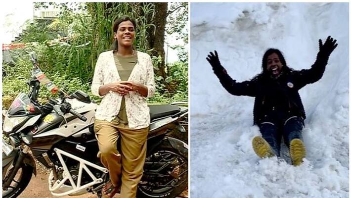 bike rider lakshmi from Kalpathi next is a trip through five continents after delivering baby bike rider lakshmi from Kalpathi next is a trip through five continents after delivering baby