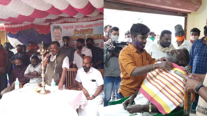 new barber shop opens in vattavada after caste atrocity controversy new barber shop opens in vattavada after caste atrocity controversy