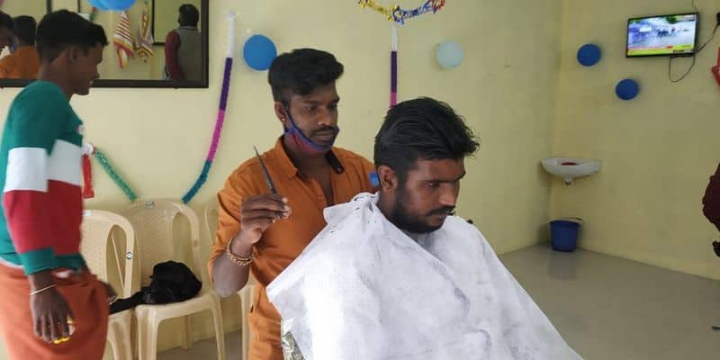 new barber shop opens in vattavada after caste atrocity controversy