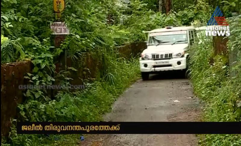 k t jaleel journey from valanchery to trivandrum amid pretest