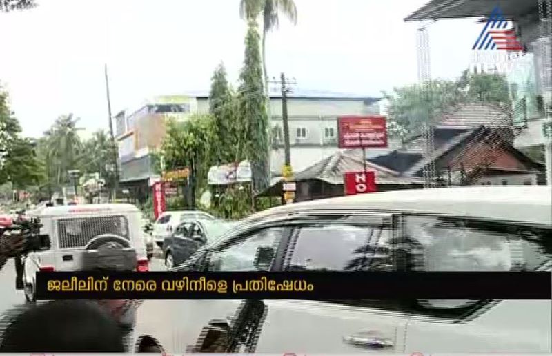 k t jaleel journey from valanchery to trivandrum amid pretest