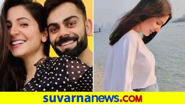 Bollywood anushka sharma flaunts baby bump virat calls it my world Bollywood anushka sharma flaunts baby bump virat calls it my world