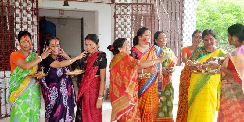 Durga Pujo is celebrated only on Nabami in this village at Birbhum BTG
