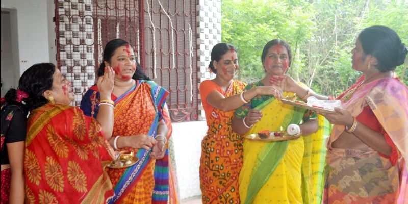 Durga Pujo is celebrated only on Nabami in this village at Birbhum BTG