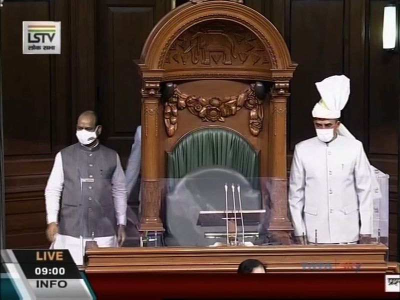 Parliament Monsoon Session members came with mask and face shields see photos