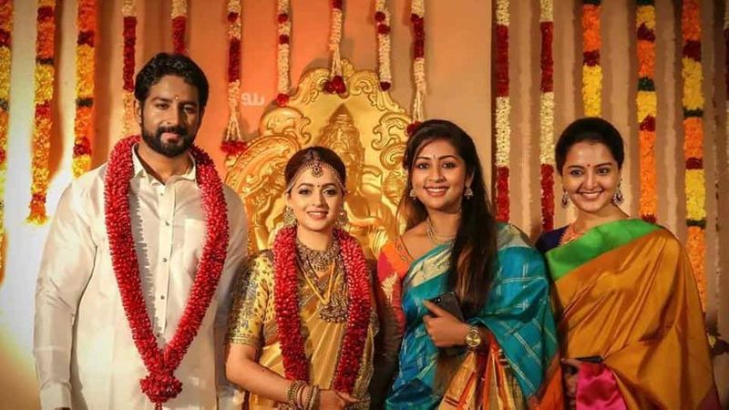 actress bhavana marriage photo