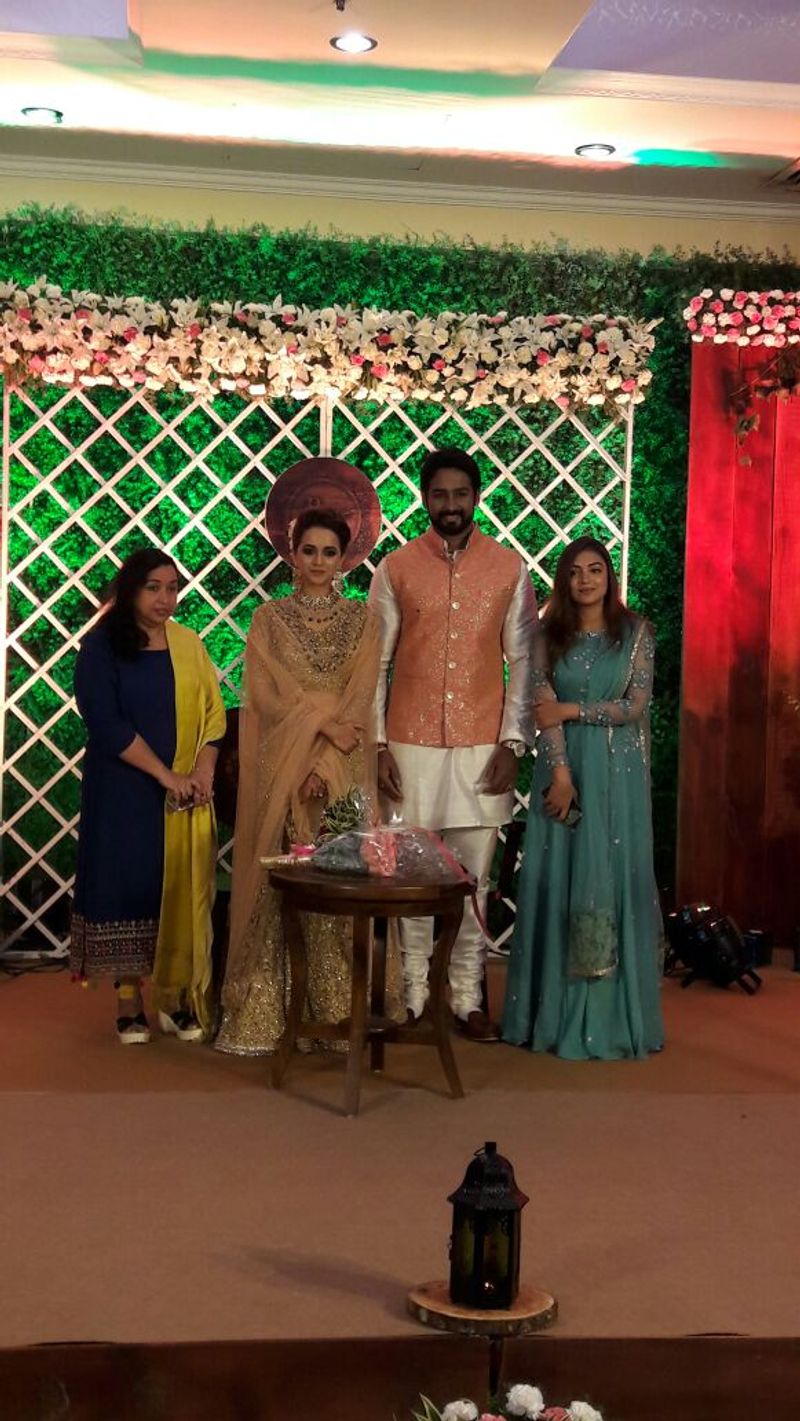 actress bhavana marriage photo
