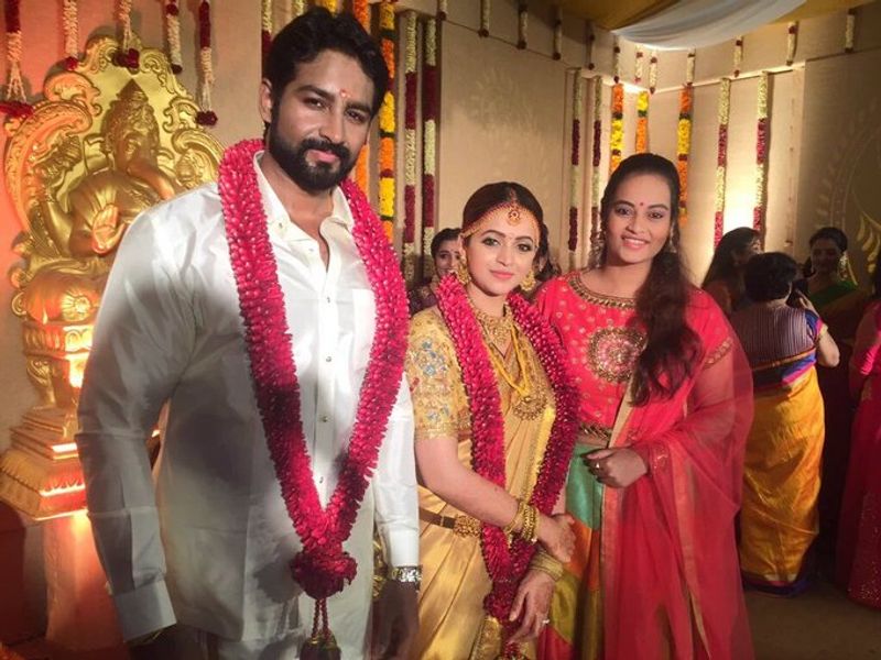 actress bhavana marriage photo