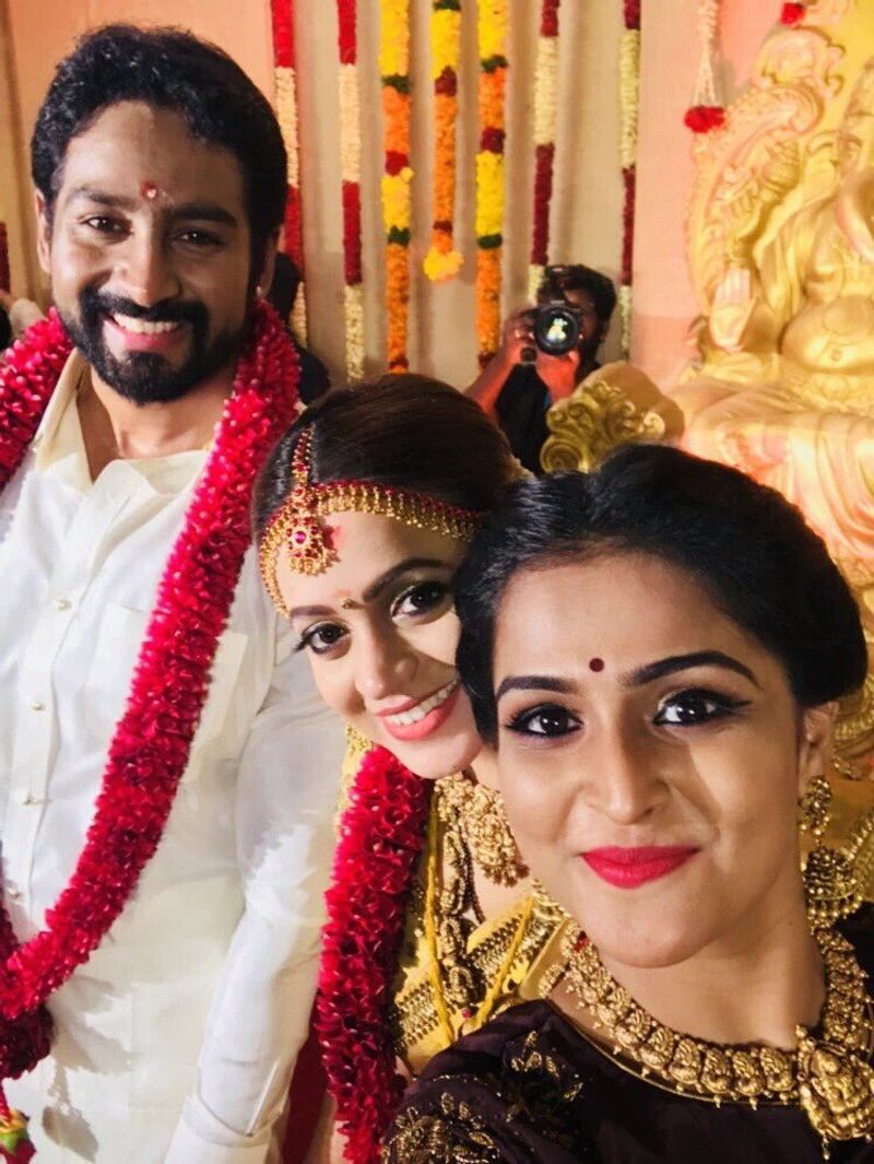 actress bhavana marriage photo