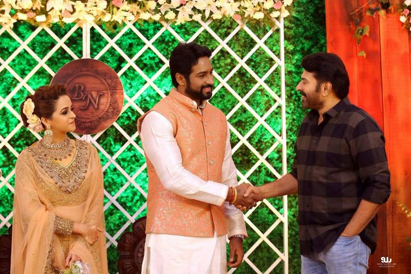 actress bhavana marriage photo