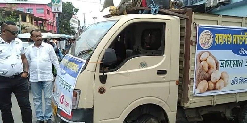 Merchant Association starts mobile potato selling counter in Raigung BTG