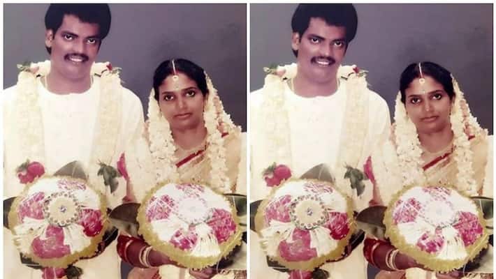 Artist Salimkumar celebrated his wedding aniversary Artist Salimkumar celebrated his wedding aniversary
