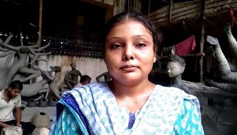 Devi Durga Idol going to Hong Kong from kolkata kumortuli RTB