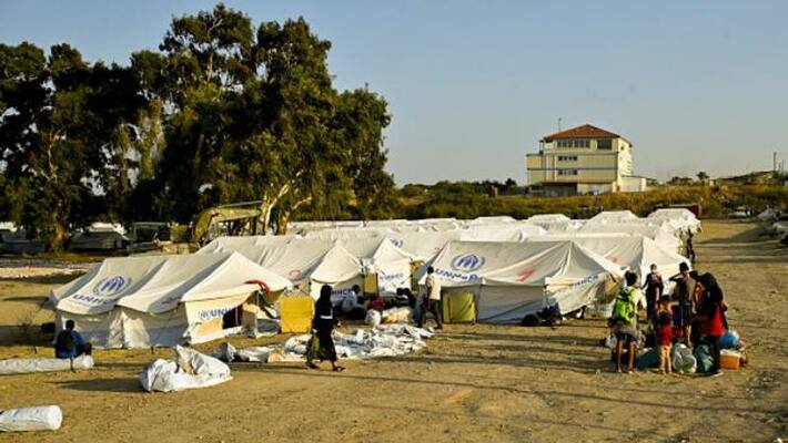 Fire at Moria camp left Afghan family in distress Fire at Moria camp left Afghan family in distress