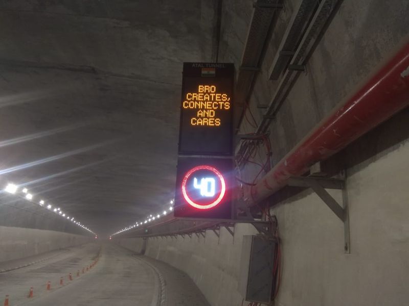 Rohtang Tunnel for inauguration photo story