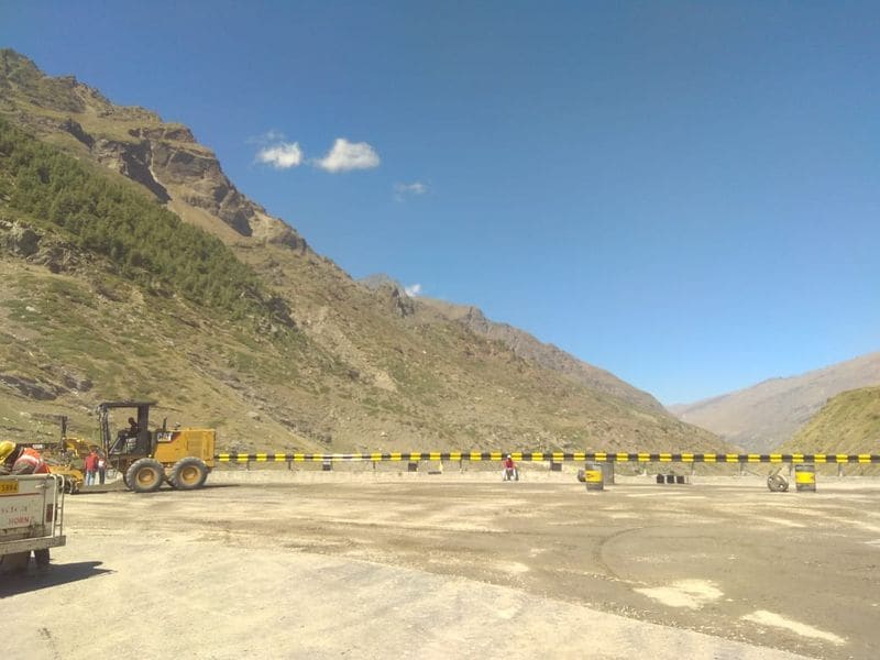 Rohtang Tunnel for inauguration photo story
