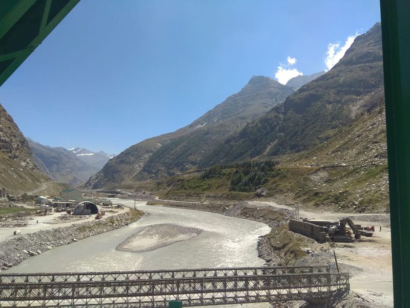 Rohtang Tunnel for inauguration photo story