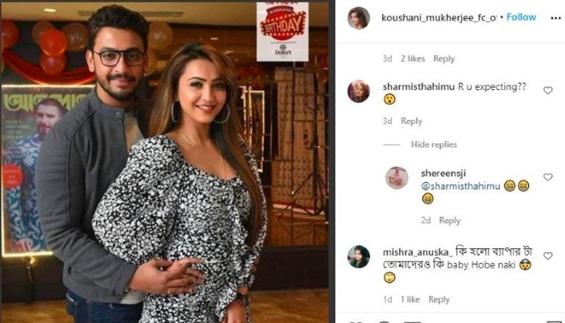 Netizens claim Koushani Mukherjee is pregnant as her and Bonny's old picture went viral ADB