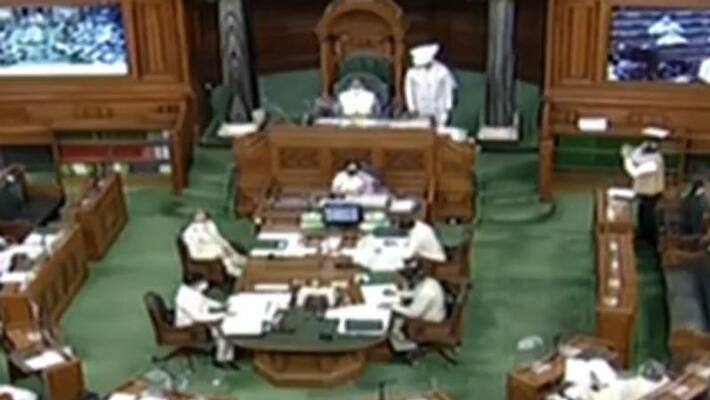 congress walk out lok sabha after rajnath statement on ladakh issue bsm congress walk out lok sabha after rajnath statement on ladakh issue bsm