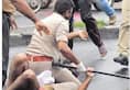 Kerala police does a George Floyd on a protester social media exposes the hypocrisy