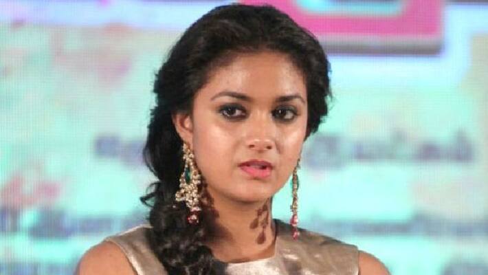 Keerthy Suresh Debut Movie in Controversy Keerthy Suresh Debut Movie in Controversy