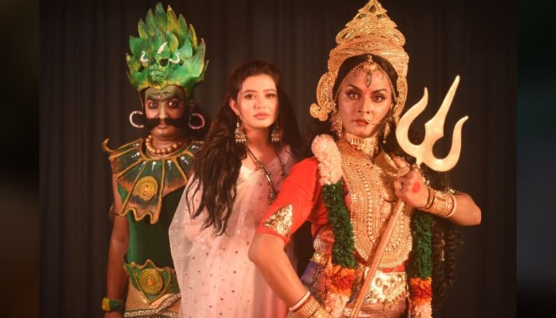 Ena Saha emerged as a goddess in a human flesh, Mahamaya coming soon ADB