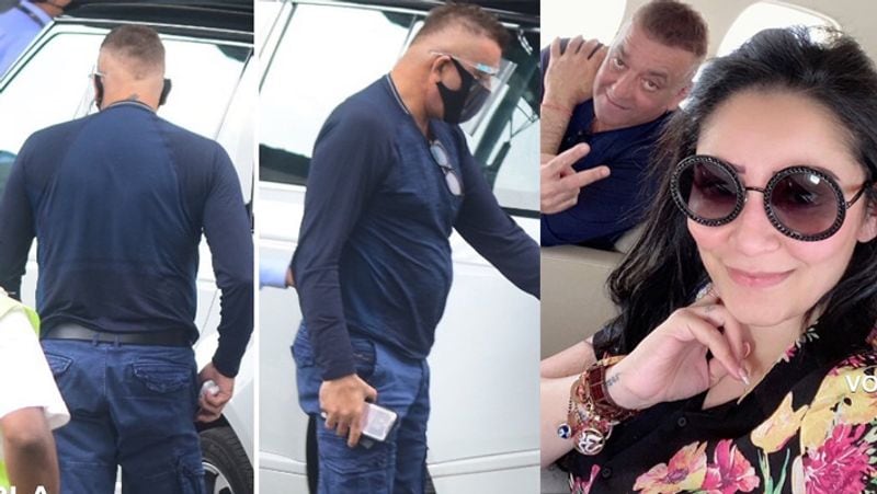 Bollywood actor sanjay dutt flies to dubai with wife maanayata dutt because of this big reason KPJ