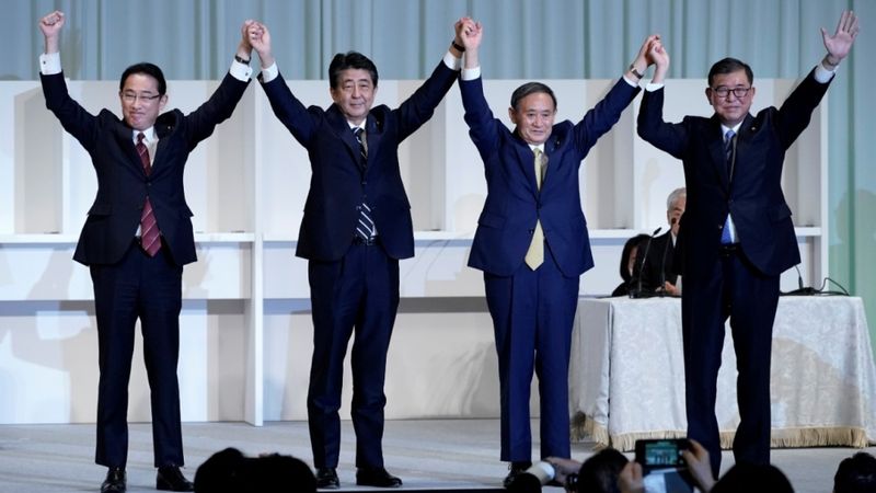 Yoshihide Suga elected as Japans new prime minister will succeed Shinzo Abe BSS
