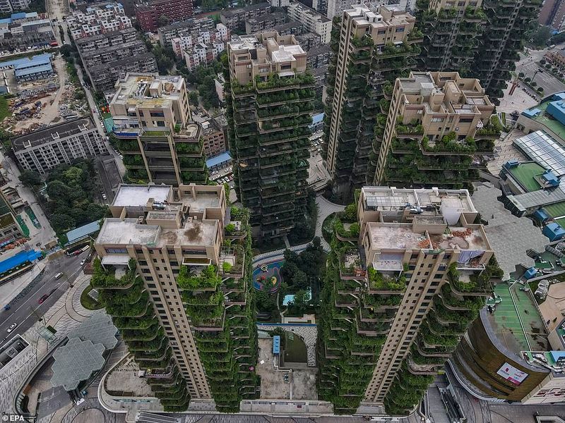 green housing project in a China and its problems