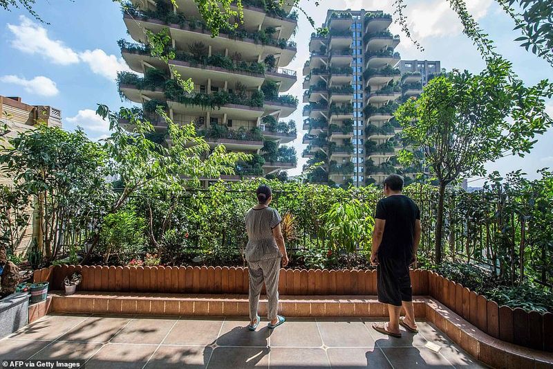 green housing project in a China and its problems
