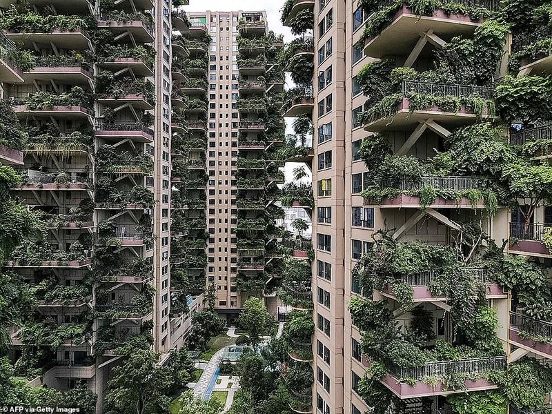 green housing project in a China and its problems