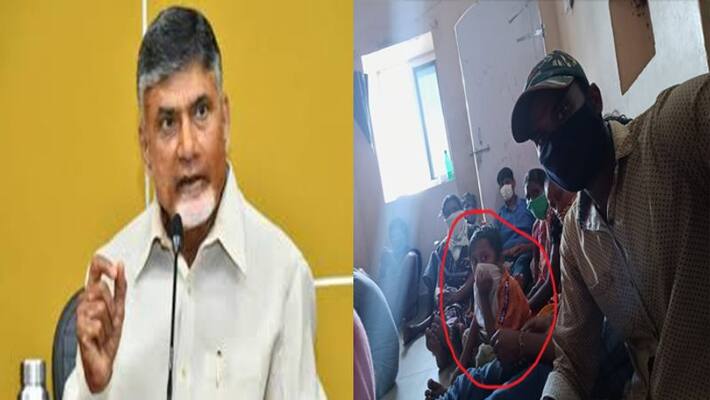 police arrested 7 years child... ex cm chandrababu serious police arrested 7 years child... ex cm chandrababu serious