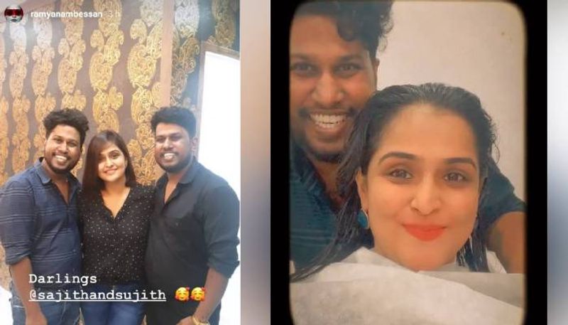 ramya nambessan s new hair cut