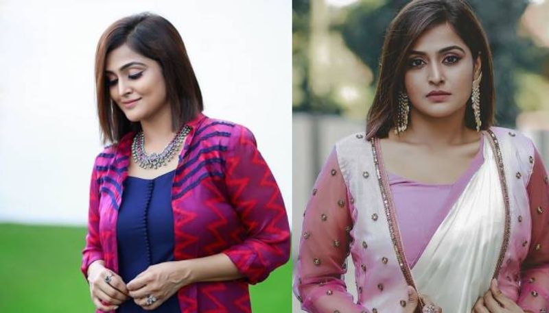 ramya nambessan s new hair cut