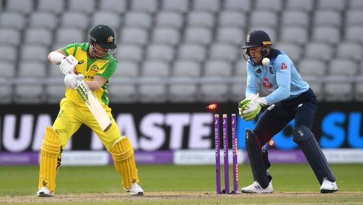 watch video joe root bowled david warner with golden arms watch video joe root bowled david warner with golden arms