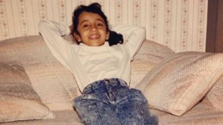 south indian lady superstar trisha krishnan shared her childhood photo with shocking caption south indian lady superstar trisha krishnan shared her childhood photo with shocking caption