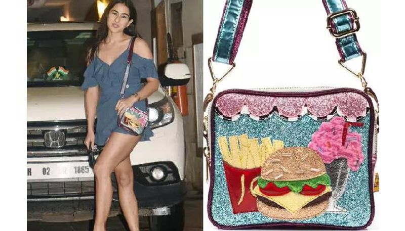 Sara Ali Khan s glittery shoulder bag on trending