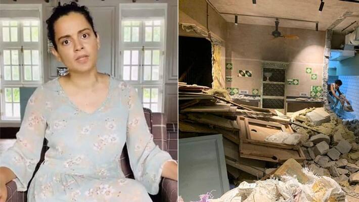 Kangana compares demolition to rape in a controversial tweet Kangana compares demolition to rape in a controversial tweet
