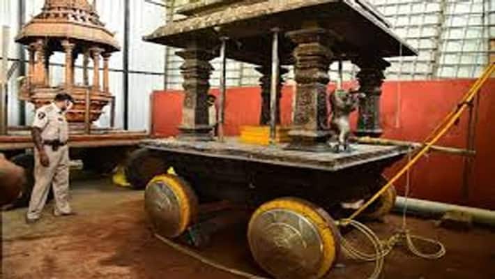 police found interesting things in kanakadurga chariot lion statues theft lns police found interesting things in kanakadurga chariot lion statues theft lns