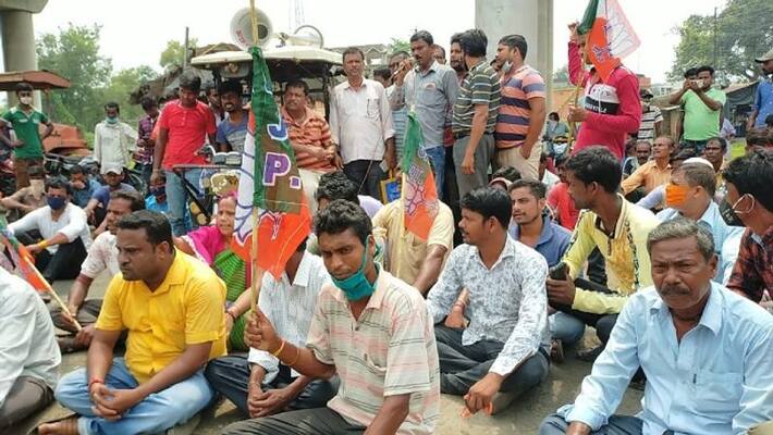 BJP leader arrested on the allegation of attacking panchayet worker in Birbhum BTG BJP leader arrested on the allegation of attacking panchayet worker in Birbhum BTG