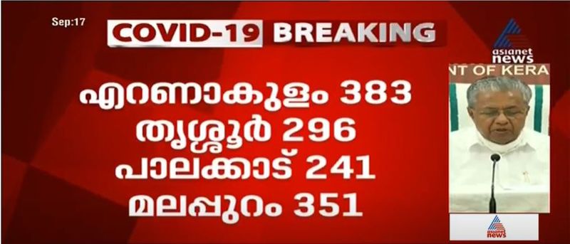 kerala cm pinarayi vijayan covid 19 press meet september 17 details