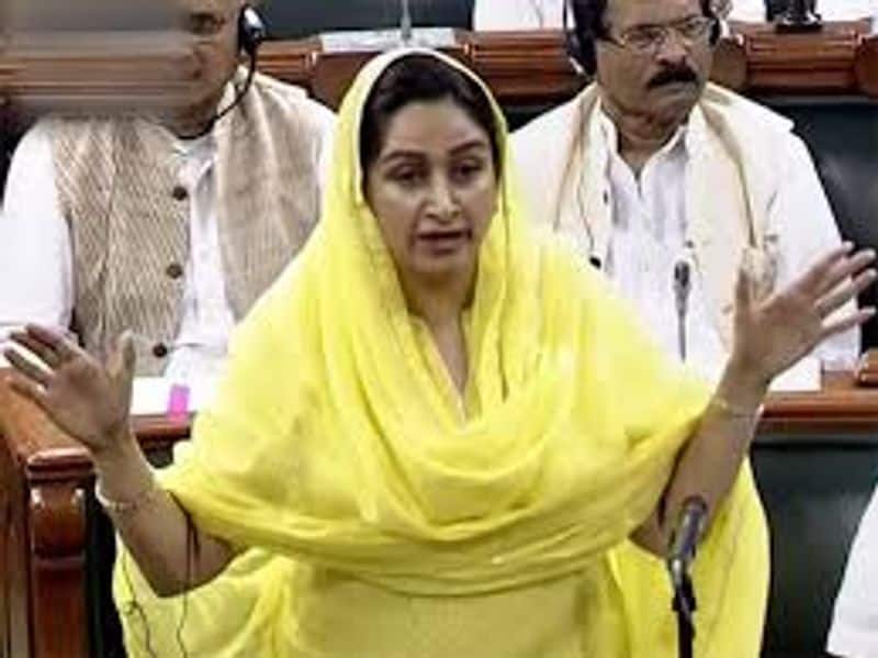 The Akali Dal took the decision in view of the election, Harsimrat did not run his resignation just like this