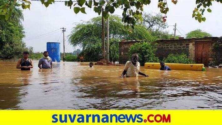 Heavy Rain lashes in Kalaburagi District snr Heavy Rain lashes in Kalaburagi District snr